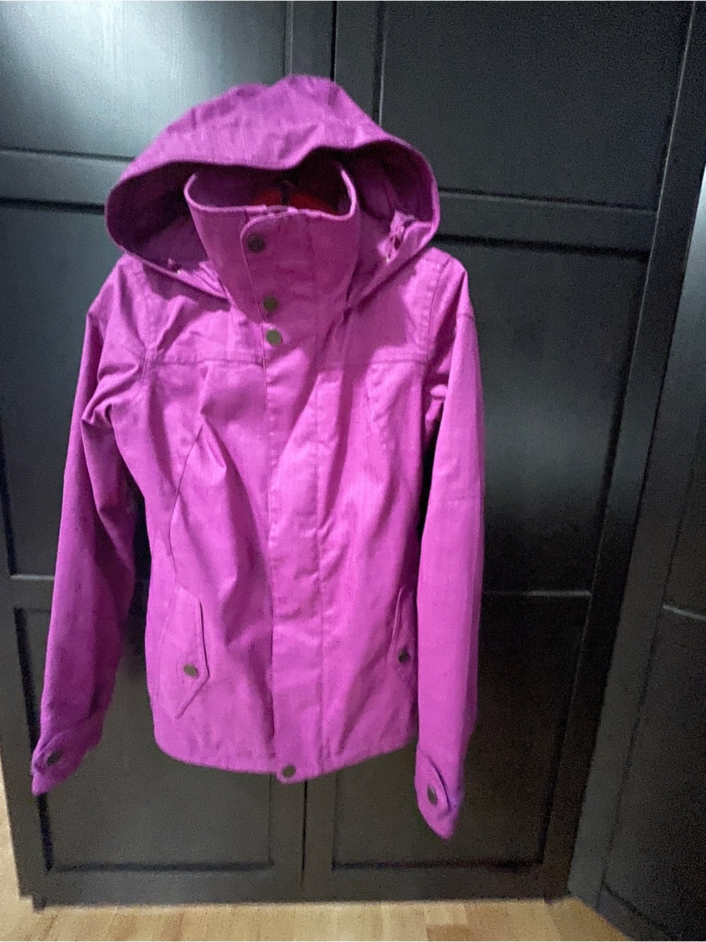 Burton Purple Hooded ski jacket  - Women's